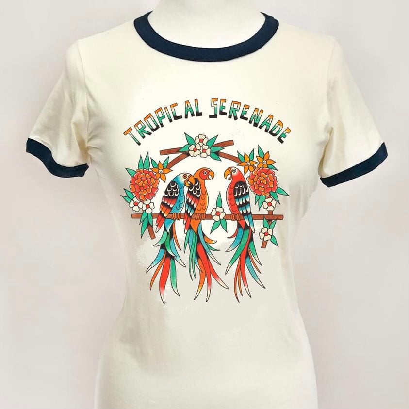 T-shirt Tropical Serenade